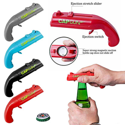 Party-Boosting Cap Gun Bottle Opener